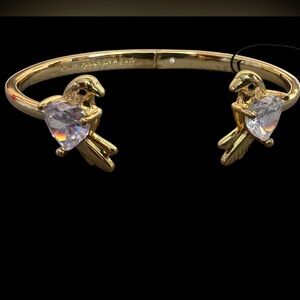 KATE SPADE Spring Scene Love‎ Bird Bracelet Cuff NWT